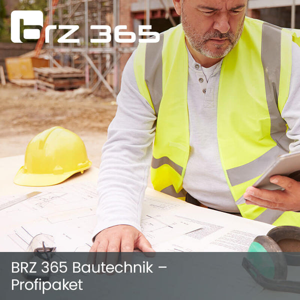 Anwender-Online-Schulung: BRZ 365 Bautechnik – Profipaket