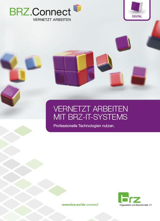 Broschüre: Vernetzt arbeiten mit BRZ IT-Systems